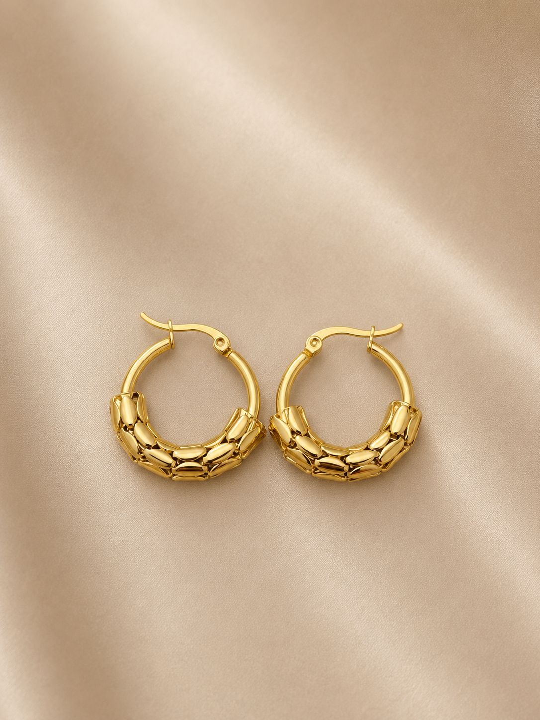 Aros Dorados Eslab&oacute;n Chic